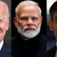 PM Modi - Joe Biden, Rishi Sunak