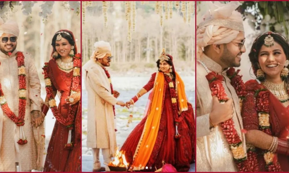 PhysicsWallah CEO Alakh Pandey marries journalist Shivani Dubey, shares pictures from their dreamy wedding