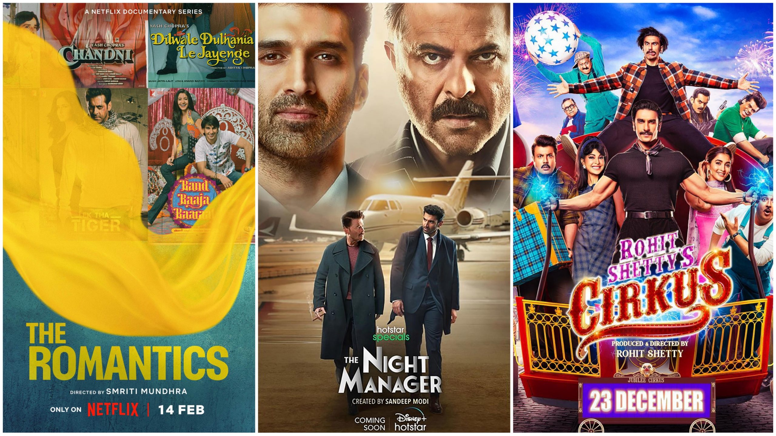 OTT Releases February 2023 Week 3: Cirkus, j-hope in the Box, The Romantics, The Night Manager and more!