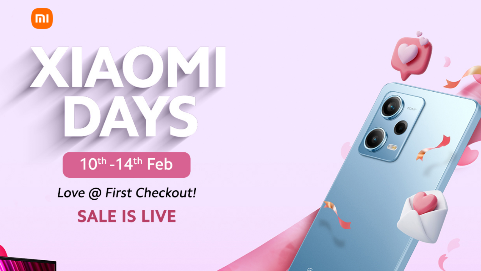Xiaomi celebrates Valentine’s Day: Exciting Offers on Smartphones, Smart TVs, Laptop & Tablets and more