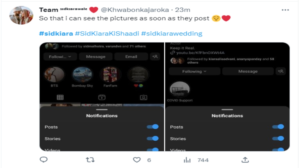 Sidharth-Kiara Wedding: See what netizens are sharing while star couple gets ready for wedlock