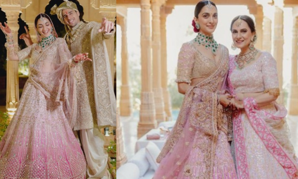 Unseen pics from Kiara wedding: Bride’s mother stole the show in a matching lehenga