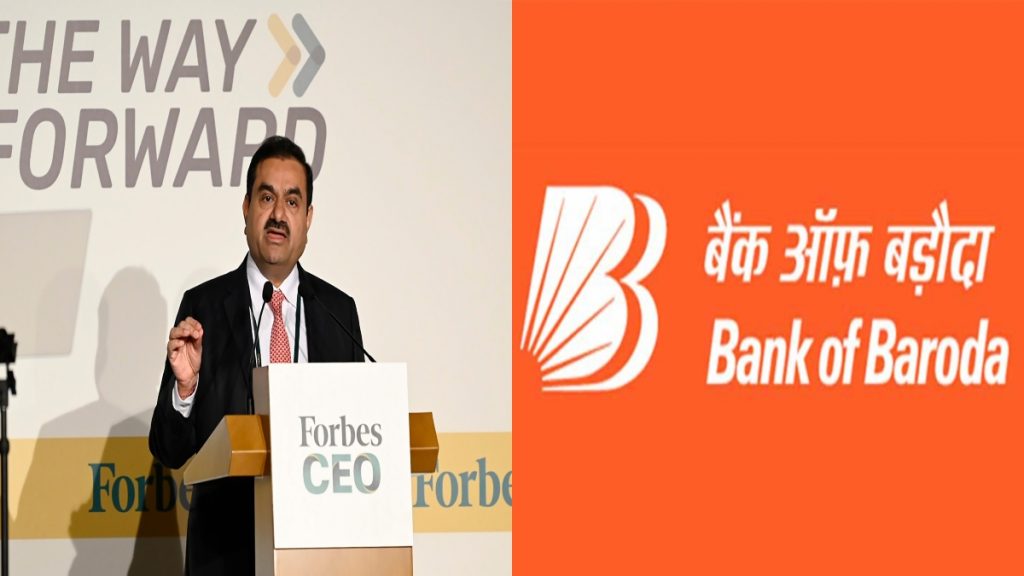 adani and bank of baroda