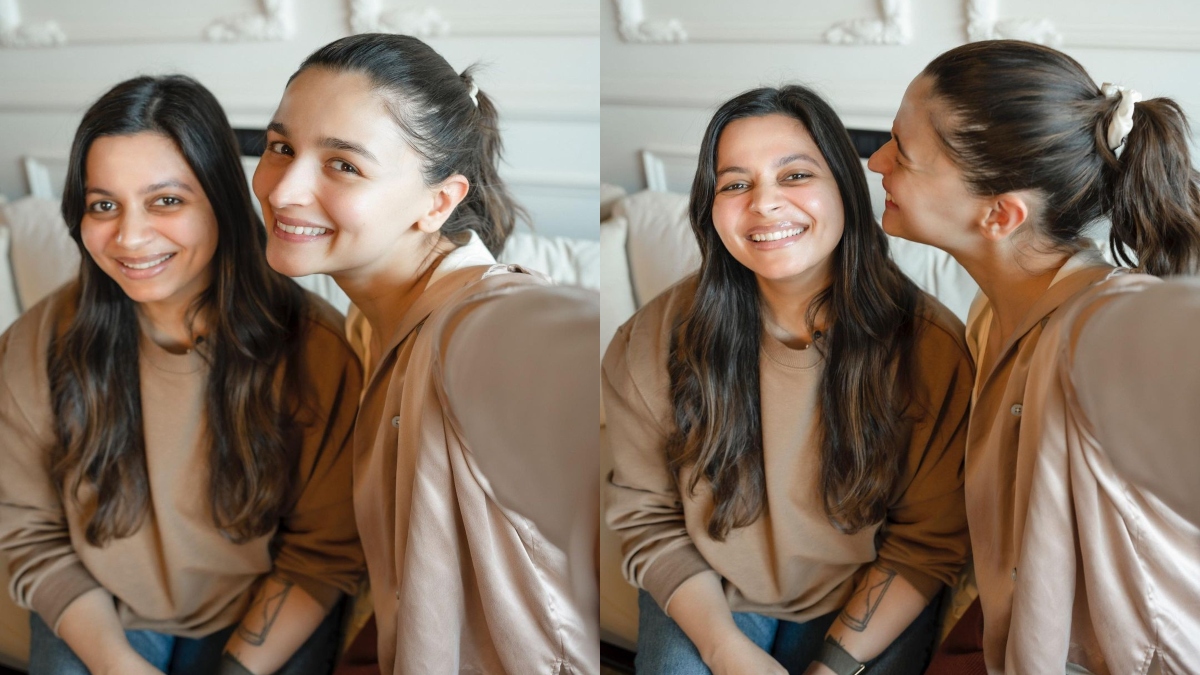 Alia Bhatt celebrates Valentine’s Day with her sister Shaheen Bhatt, their skincare video to be out soon