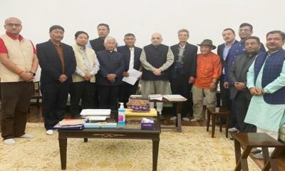 amit shah meets sikkimese delegation