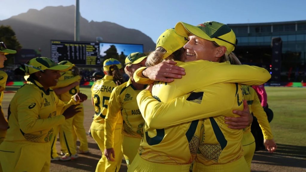 aus wins women's t20 wc 1