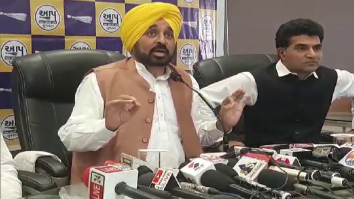 ‘Govt is ensuring peace…’: Punjab CM Bhagwant Mann addresses media over security concern in state