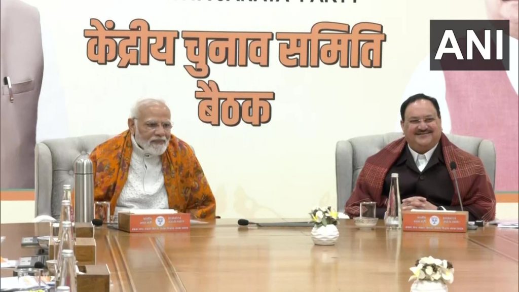 bjp cec meeting