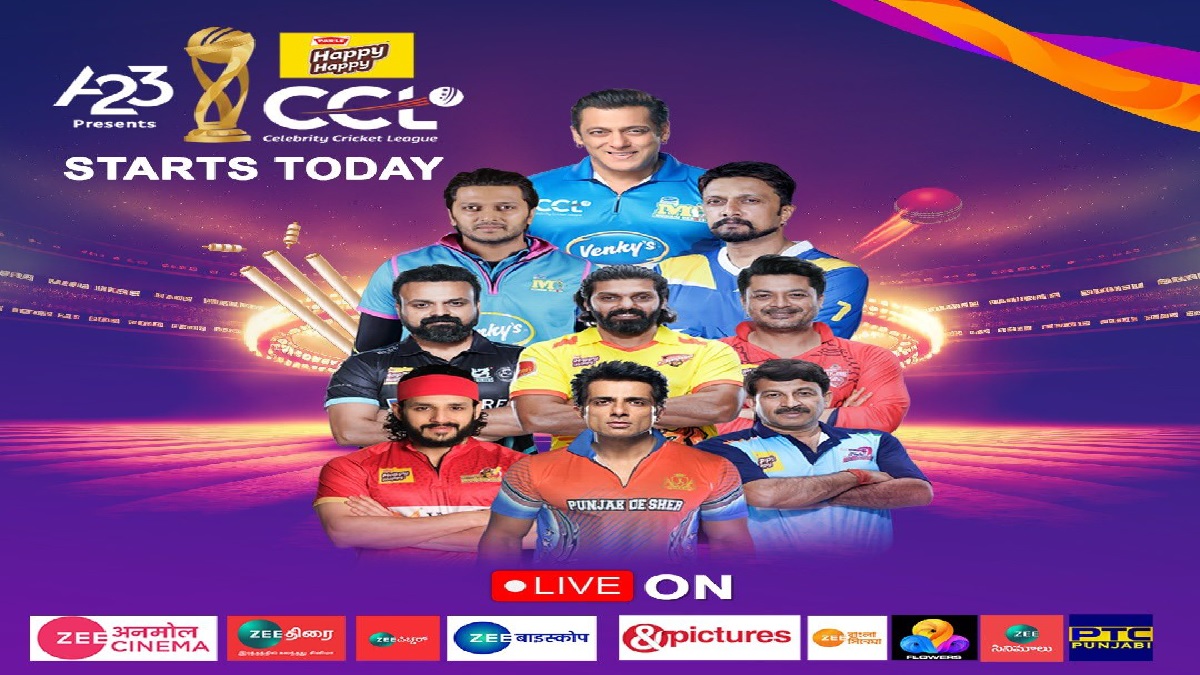 Celebrity Cricket League 2023 Live Streaming and TV Live: When & Where to Watch CCL Live; Check here