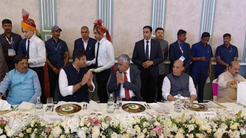dushyant chautala at aero india