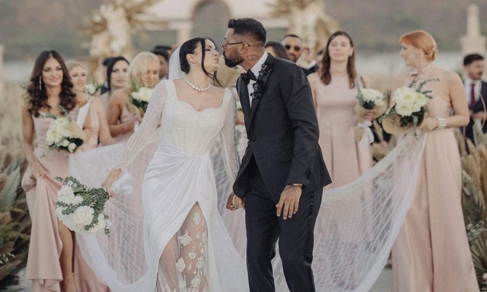 Hardik Pandya and Natasa Stankovic share dreamy pictures from Udaipur wedding