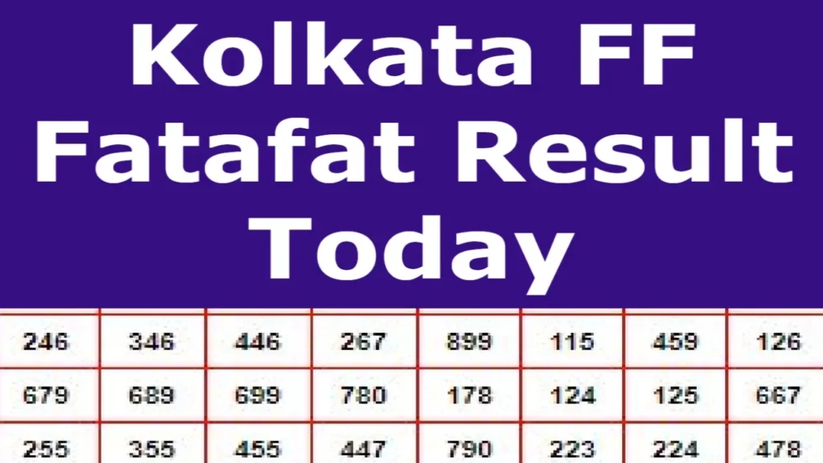 Kolkata FF Fatafat result 2023: Check winners list for May 6 here