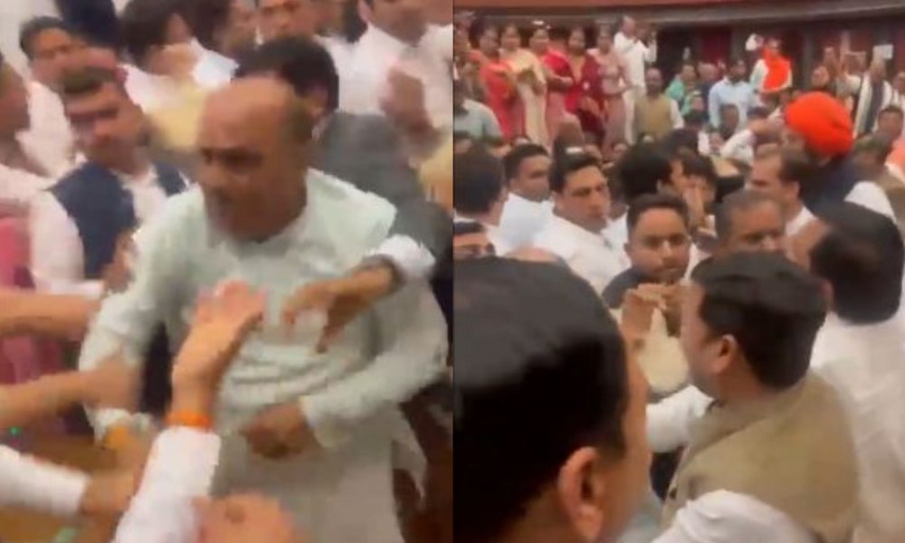 Delhi MCD Standing Committee Polls: BJP alleges AAP councillor Devendra Kumar slapped Pramod Gupta, shares video