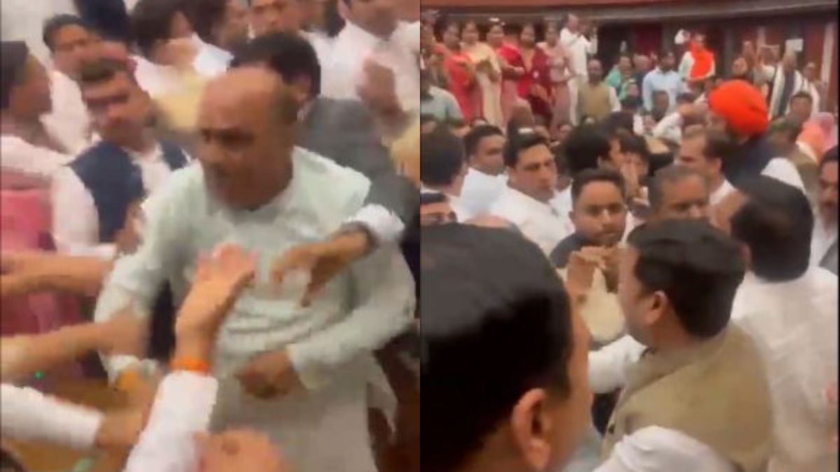 Delhi MCD Standing Committee Polls: BJP alleges AAP councillor Devendra Kumar slapped Pramod Gupta, shares video