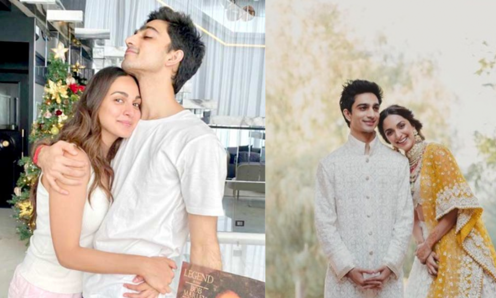 Brother Mishaal poses with new bride Kiara Advani, shares adorable picture from Haldi ceremony