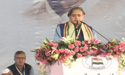 shashi tharoor in raipur