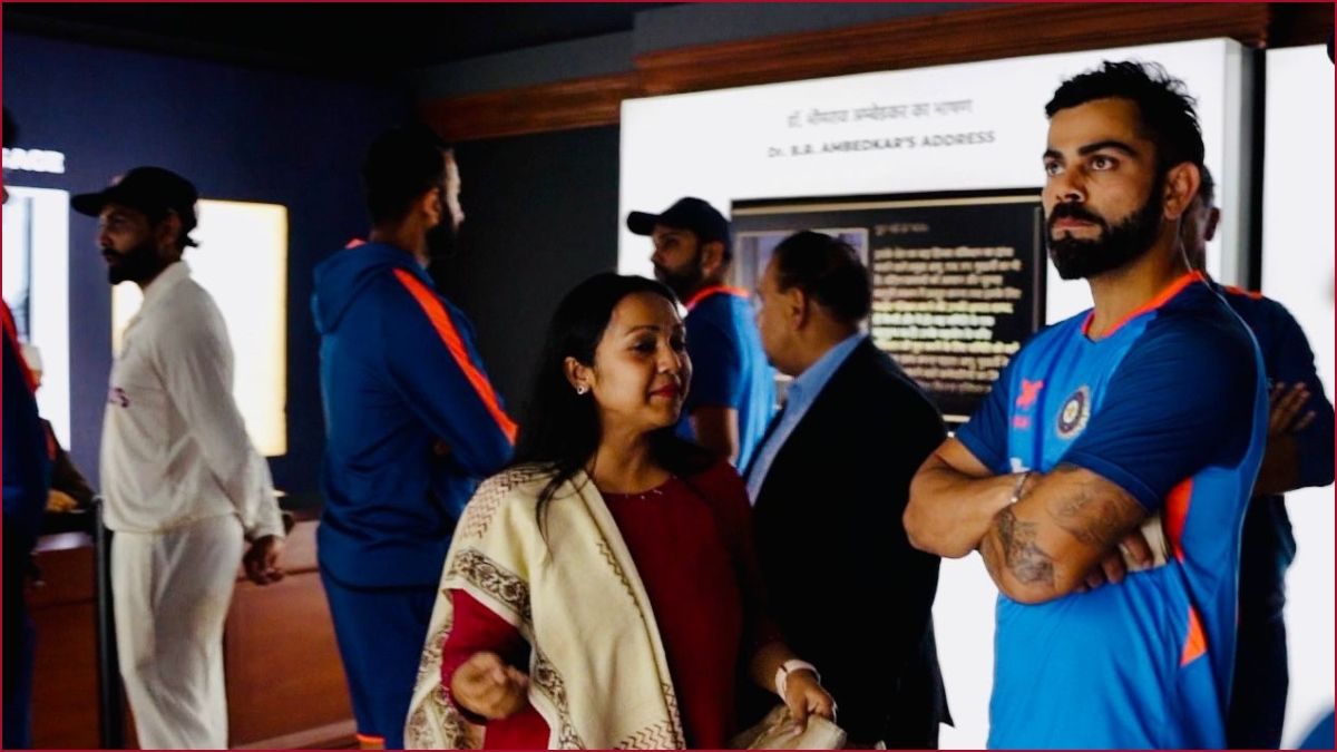 Team India players visit Pradhanmantri Sangrahalaya after win against Australia in 2nd Test