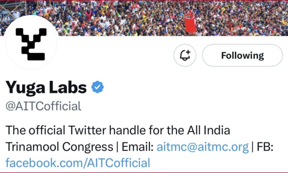 TMC Twitter account hacked, name changed to ‘Yuga labs’