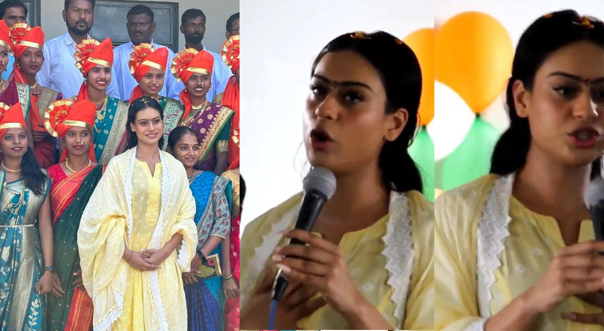 Kajol’s daughter brutally trolled for struggling to speak Hindi at an event, Netizens ask “Ye Indian Hai?”