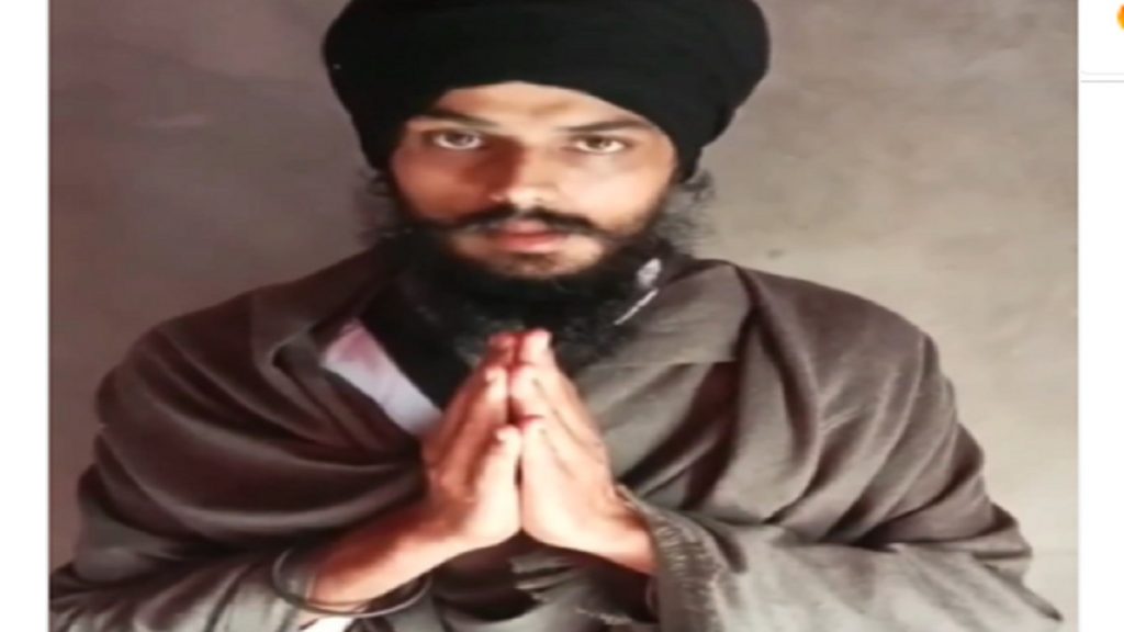 Amritpal Singh - video message