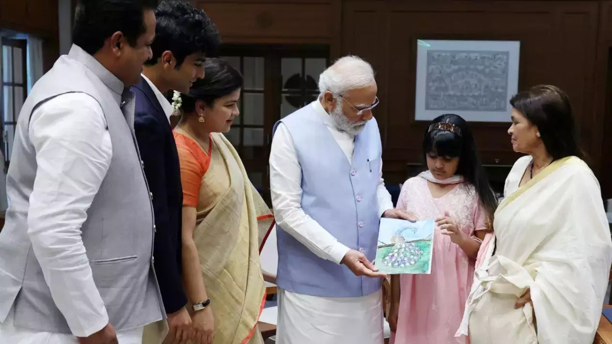 Why 10-year-old Avika Rao thought ‘Ajoba’ PM Modi was the “coolest” person