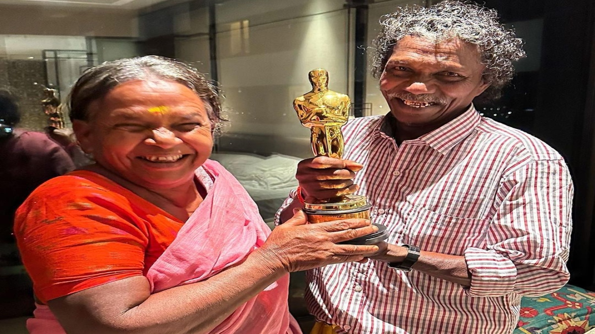 The Elephant Whisperers: Director Kartiki Gonsalves shares picture of Bomman, Bellie with Oscars trophy