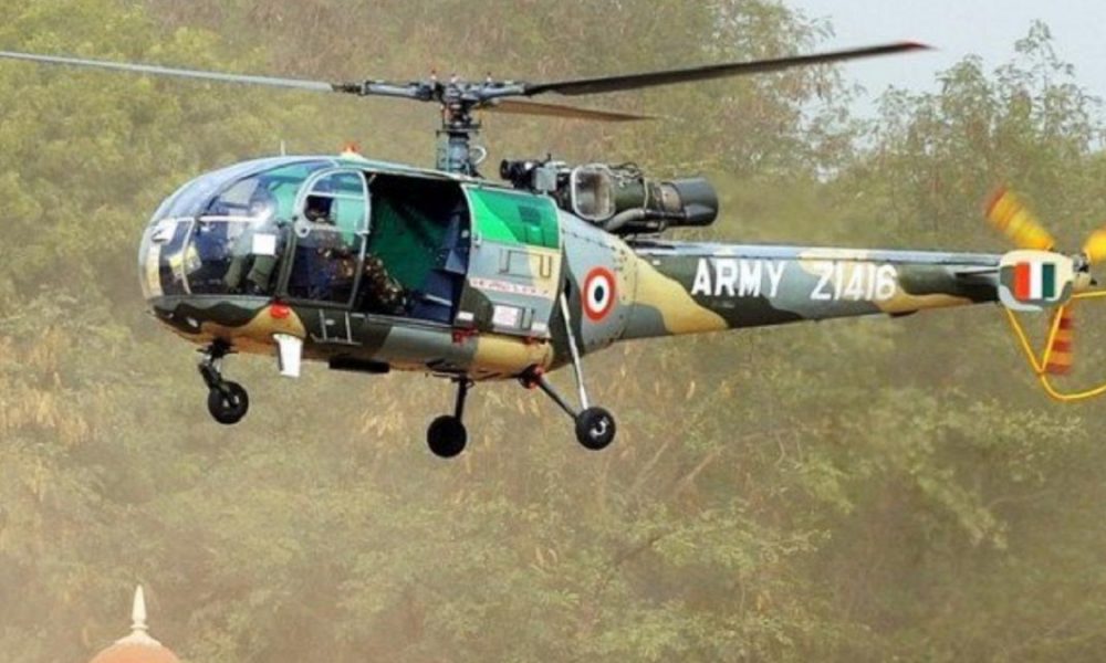 Indian Army’s Cheetah helicopter crashes in Arunachal Pradesh