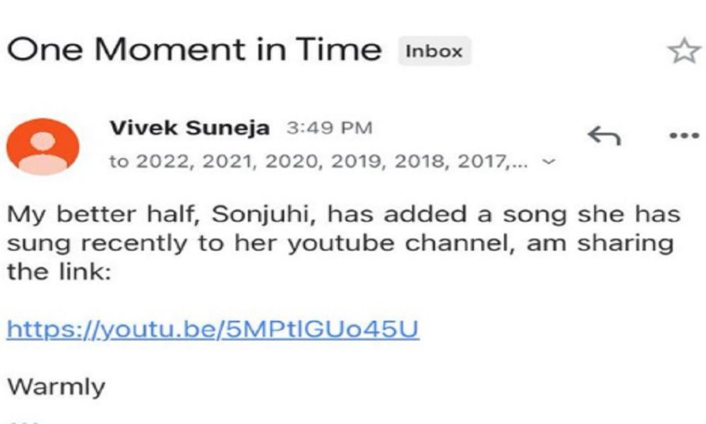 College dean shares wife’s YouTube song with students, netizens can’t stop commenting