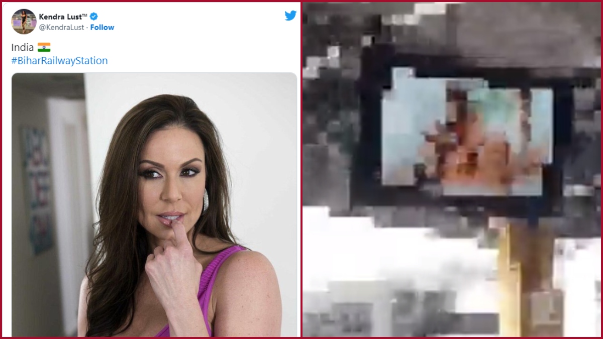 Porn star Kendra Lust reacts to Pornographic clip played at Patna railway station; says ‘Hope It Was Mine’