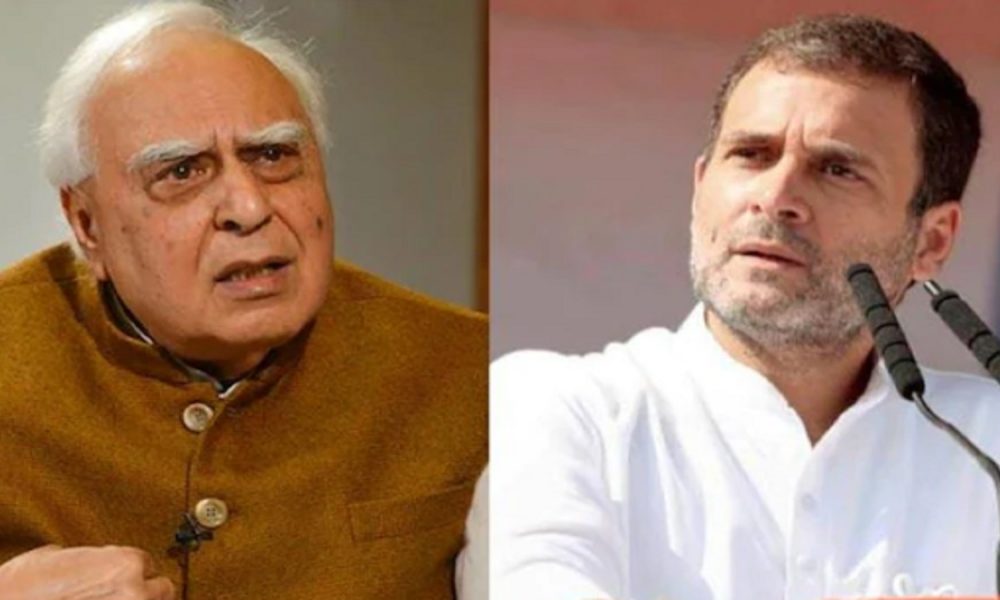 “No question of can be…”: Ex-Congman Kapil Sibal decodes Rahul’s conviction & disqualification as MP
