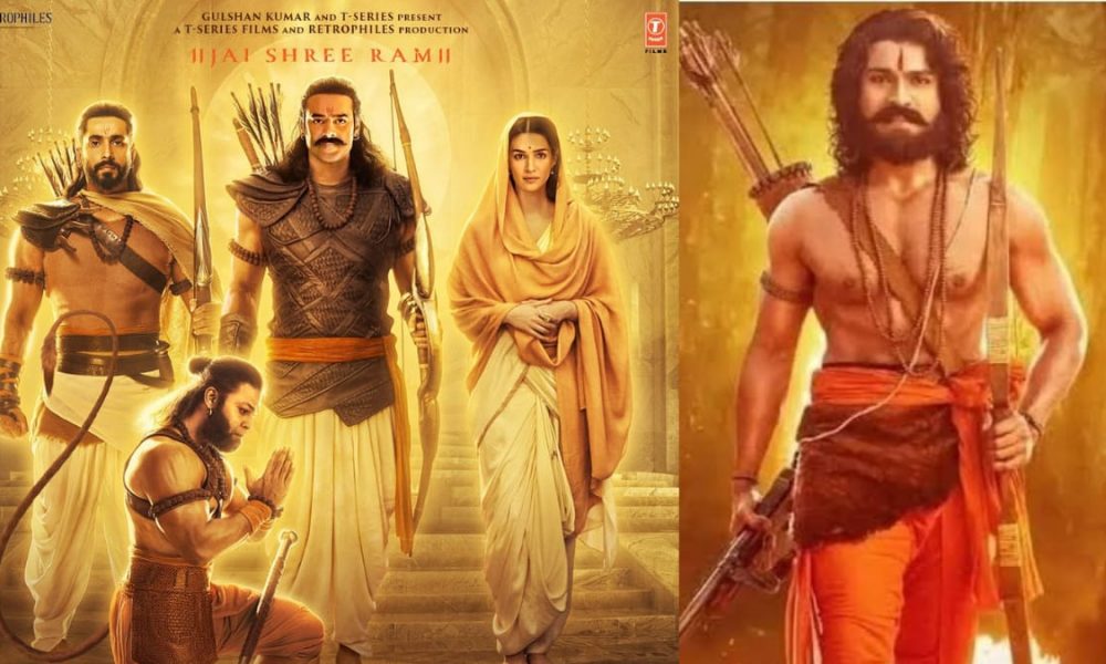 Adipurush disappoints once again: Fans unhappy with the new poster, say Ram Charan should replace Prabhas