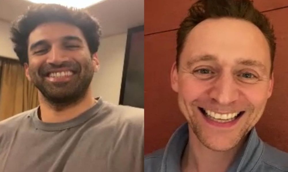 Original Night Manager Tom Hiddleston video-calls Aditya Roy Kapur after watching his show