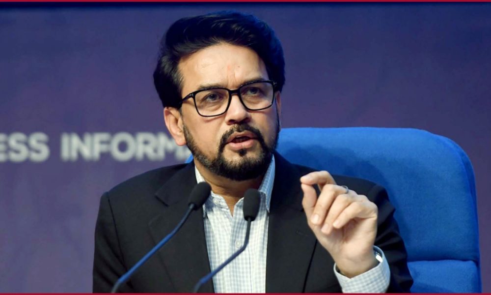 IB Minister Anurag Thakur warns against the content on OTT platforms; says, it is for ‘Creativity and Not For Obscenity’