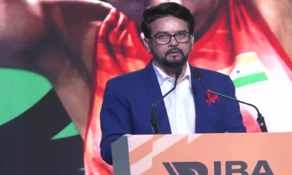 ‘3rd time we’re hosting…’: Anurag Thakur addresses 2023 Women’s World Boxing Championships opening ceremony