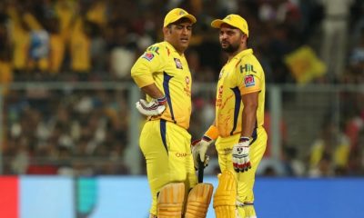 dhoni and raina