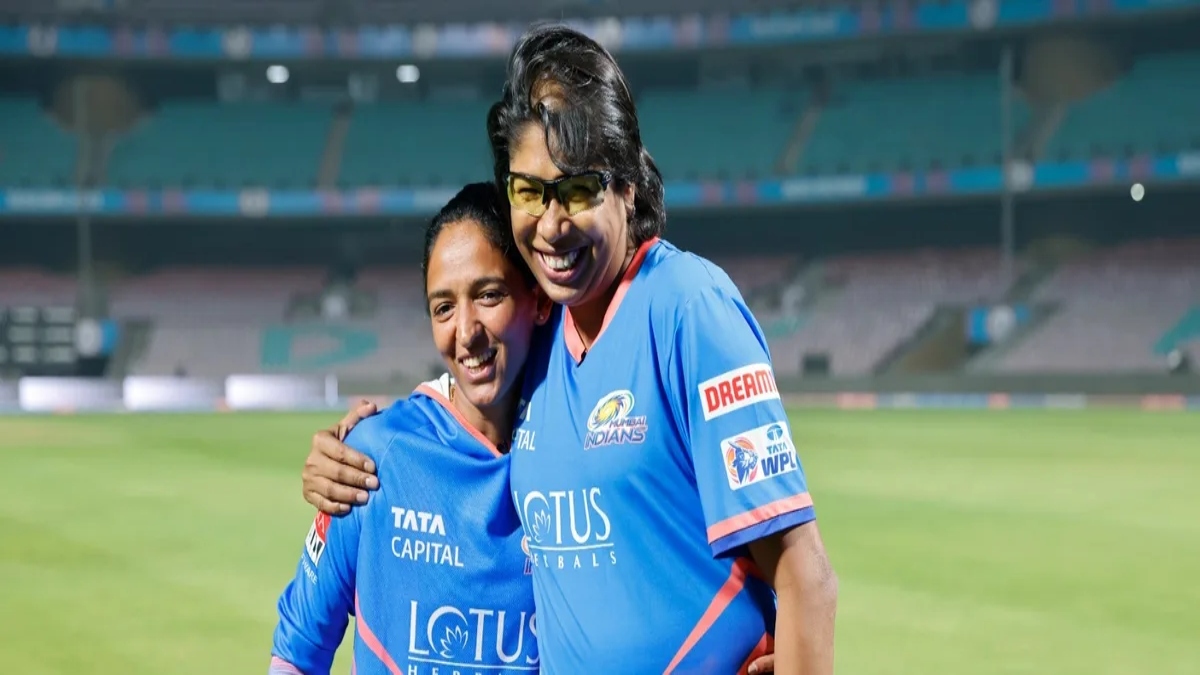 WPL 2023: Jhulan Goswami interviews Harmanpreet Kaur after her cracking knock against Giants (WATCH)