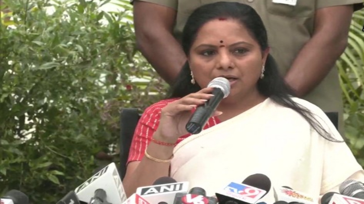 BRS MLC K Kavitha appears before ED in Delhi excise policy case