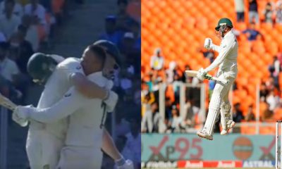 khawaja hugs green