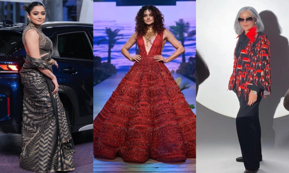 From Rashmika Mandanna to Zeenat Aman: Check top 5 celeb looks from Lakme Fashion Week day 3