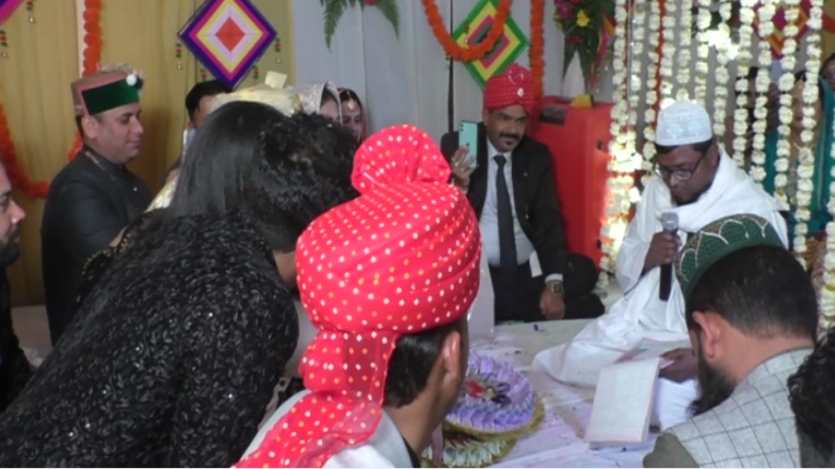muslim wedding in hindu temple 