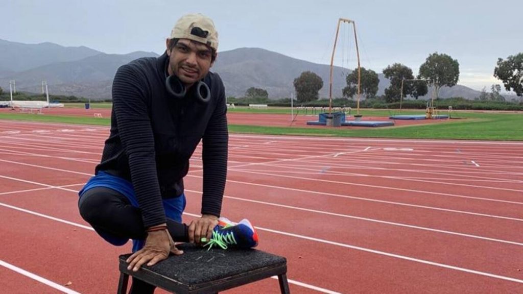 neeraj chopra training