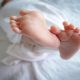 newborn child feet