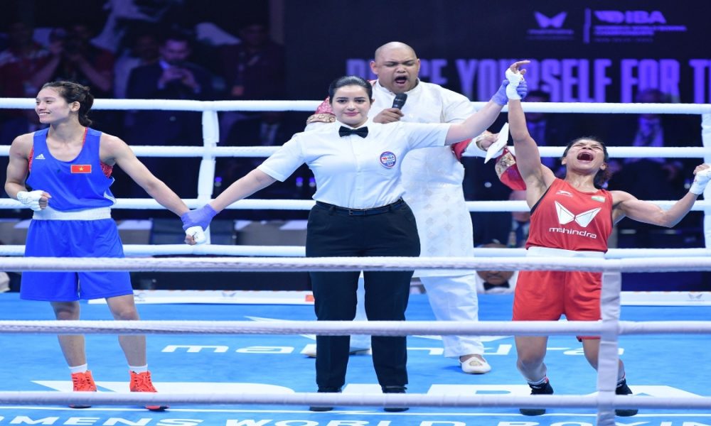 Nikhat Zareen Claims 2nd Womens World Boxing Championship Gold 2040