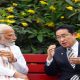 pm modi and fumio kishida buddha jayanti park