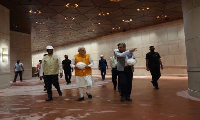pm modi at new parliament