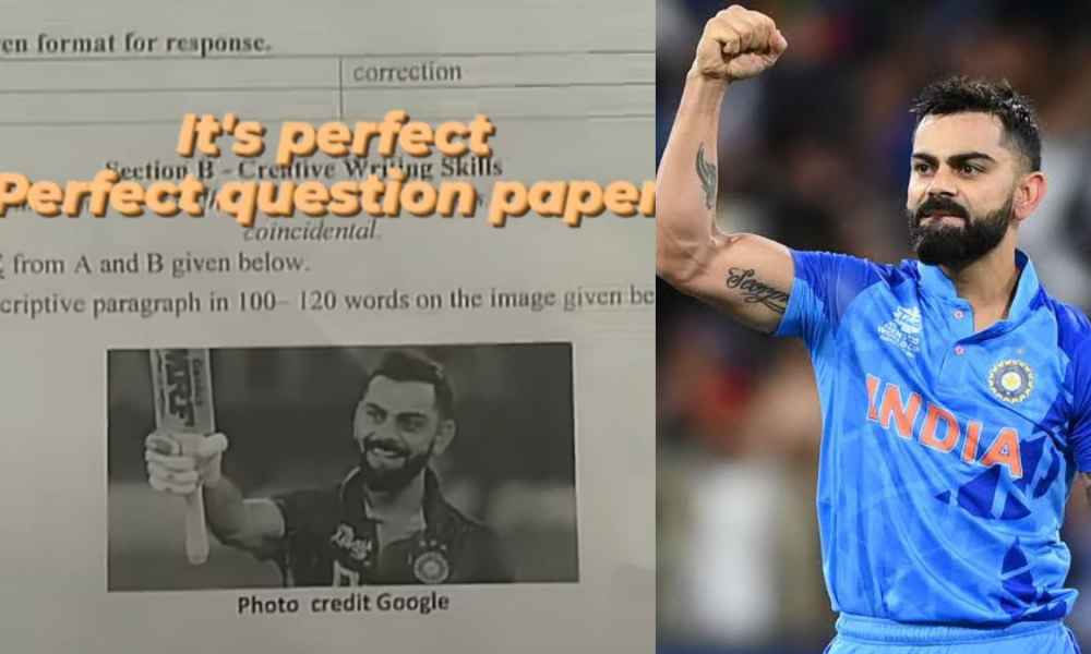 Internet divided over viral class 9 English exam question on Virat Kohli; See Reactions here