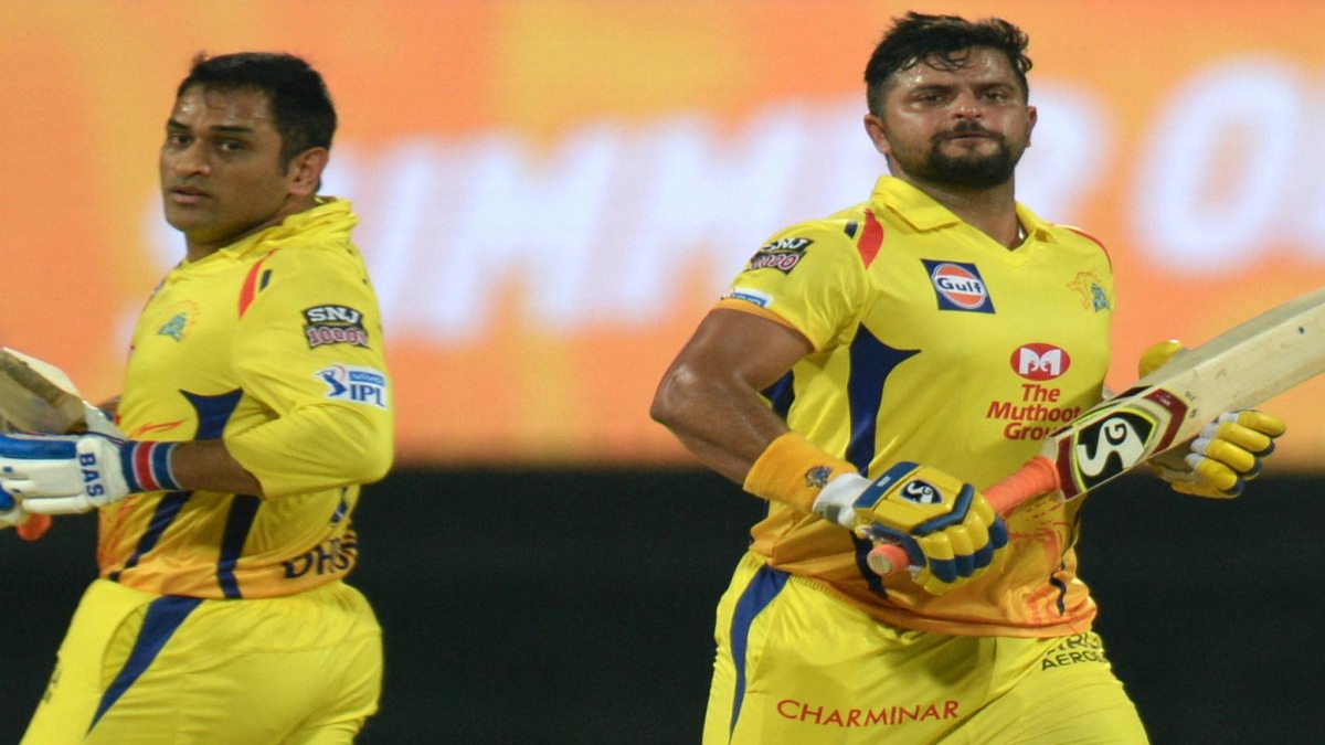 raina and dhoni 