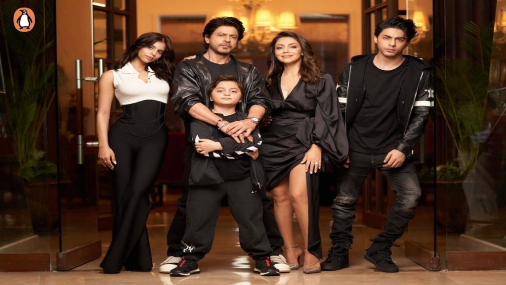 srk and gauri family pic