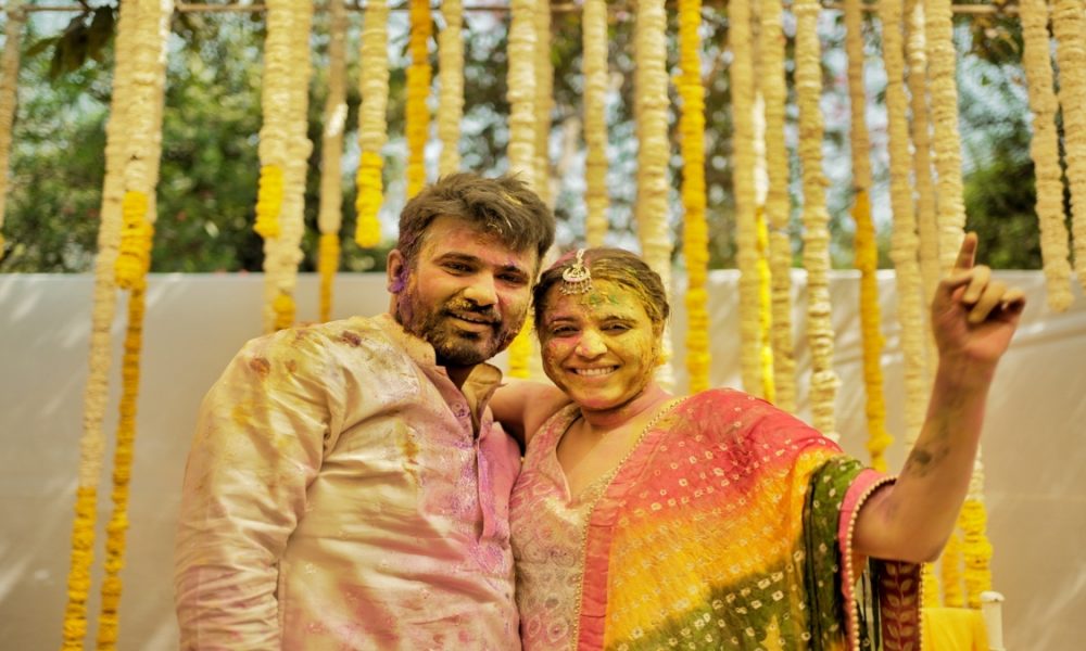 ‘Celebrating all colours…’: Swara Bhasker shares pictures from Haldi ceremony with Fahad Ahmad
