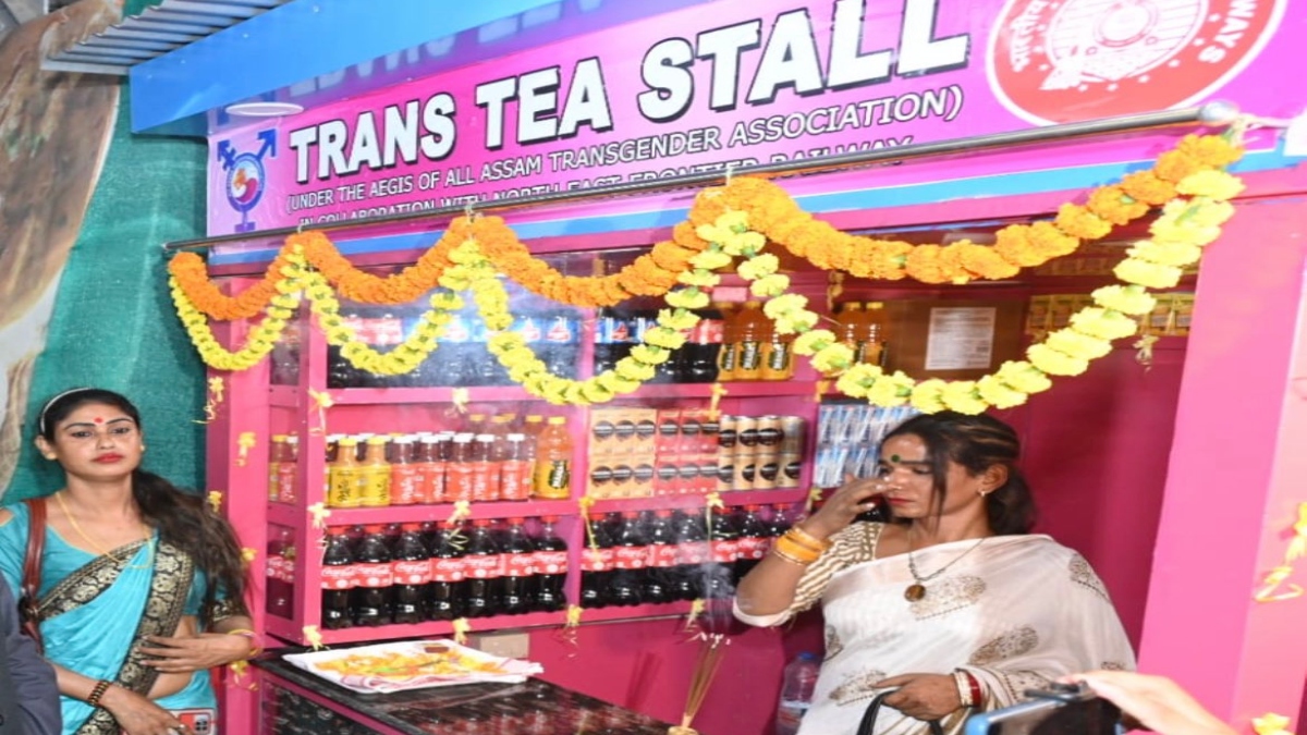 Railways set up ‘first of its kind’ trans tea stall at Guwahati Station